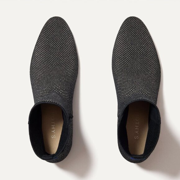 Rothy's "The Classic Boot" in black Star Studded color, Women's Size 9 - Picture 2 of 3